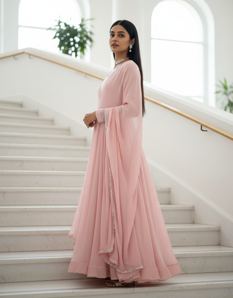 Party Wear Churidar 7