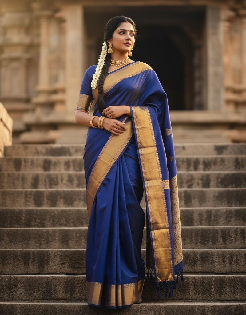Premium Kanchi Silk Saree 6