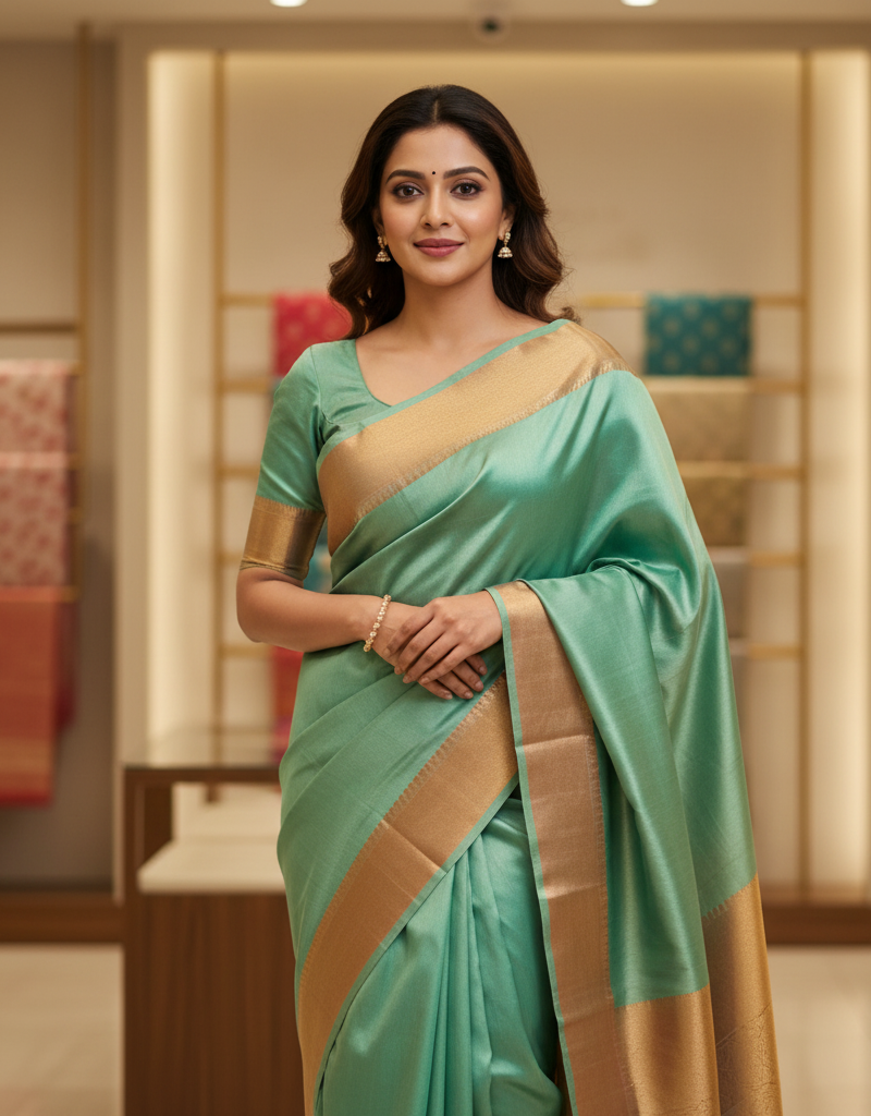 Premium Kanchi Silk Saree 7